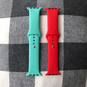 Apple Watch Wristbands (2) NWOT